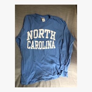 Long-sleeve Carolina (UNC) t-shirt
